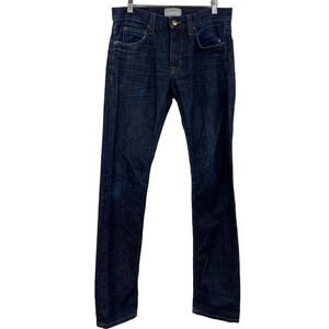 Current Elliott Men's The Slim Taper Distressed Mid Rise In Cove Jeans SZ 29x33